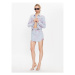 Versace Jeans Couture Mini sukňa 74HAE855 Modrá Regular Fit