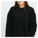 Mikina Urban Classics Ladies Organic Oversized Crew Black