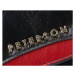Peterson Dámska peňaženka Y051 - čierna so vsadkou PTN PL-466-BLACK RED