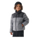 Chlapčenská bunda 4F JUNIOR DOWN JACKET-JWAW24TDJAM461-25S-GREY