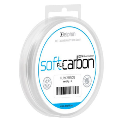 Delphin fluorocarbon 100% soft flr carbon - 0,369 mm 8,69 kg 20 m