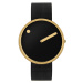 Picto 43387-1020 Unisex Watch Black and Gold 40mm