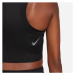 Nike FAST DF CROP TANK Dámske tielko, čierna, veľkosť