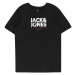 Jack & Jones Junior Tričko 'BOOSTER'  ružová / čierna / biela