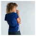 Dámske ľahké tričko s krátkymi rukávmi Sailing 100 modré
