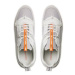 Calvin Klein Jeans Sneakersy Toothy Runner Low Laceup Mix YM0YM00710 Sivá