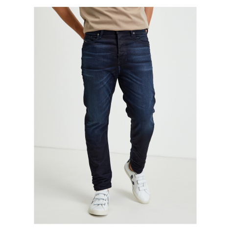 Navy Blue Men's Straight Fit Diesel Vider Jeans - Men's