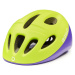 Briko Fury Matt Yellow Fluo Violet Detská prilba na bicykel