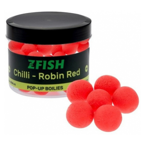 Zfish plávajúce boilies pop-up 60 g 16 mm - chilli robin red