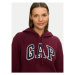 Gap Mikina 463506-02 Bordová Regular Fit