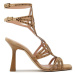 Alberta Ferretti Sandále 23151A6315 8004 Hnedá