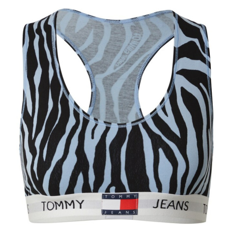 Tommy Jeans Podprsenka  dymovo modrá / čierna / biela Tommy Hilfiger