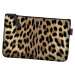 Bertoni Unisex's Pocket Cosmetic Bag Leopard