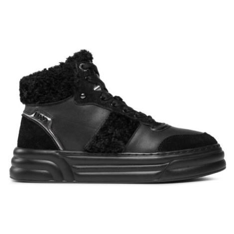Liu Jo Sneakersy Cleo 22 Warm BF3033 PX389 Čierna