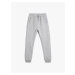 Koton Basic Jogger Sweatpants with Drawstring Pocket Tie Waist