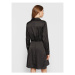 Guess Košeľové šaty Alya W2BK83 WF1T2 Čierna Regular Fit
