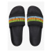 Quiksilver obuv Rivi Wordmark Slide black orange blue