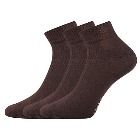 VOXX Ponožky Setra hnedé 3 páry 102084