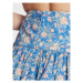 Custommade Mini sukňa Rhema 999376922 Modrá Regular Fit