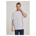 Heavy Oversized T-Shirt AOP Stripe White/Navy