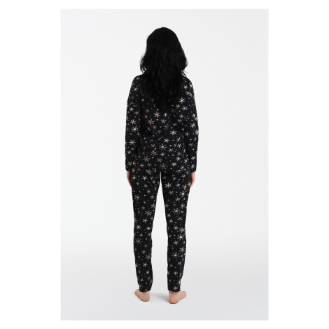 Women's pyjamas Laponia, long sleeves, long legs - print Italian Fashion