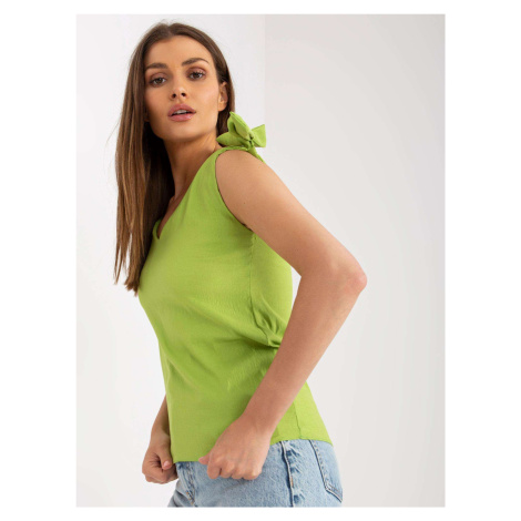 Top-WN-TP-1705.69-lime green Rue Paris