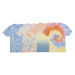 Just Ts Tie-Dye T Dámske triko JT022 Pastel Sunset Dip