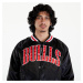 Bomber New Era Chicago Bulls NBA Applique Satin Bomber Jacket UNISEX Black/ Front Door Red