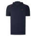 T8570 DEWBERRY HOODED MEN'S T-SHIRT-PLAIN NAVY BLUE