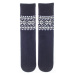 Vlnené ponožky Vlnáč Zima modrý