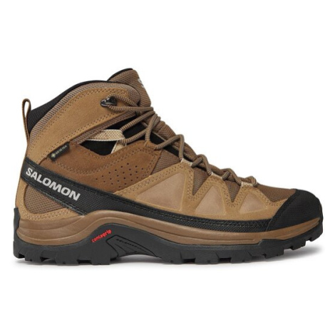 Salomon Trekingová obuv Quest Rove GORE-TEX L47181400 Hnedá