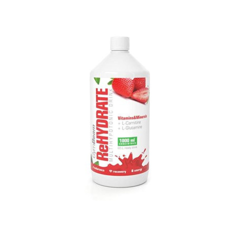 GymBeam ReHydrate 1000 ml Jahoda