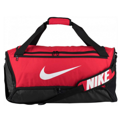 Nike BRASILIA M DUFF Športová taška, červená, veľkosť
