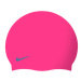 Juniorská plavecká čiapka NIKE SWIM SOLID SILICONE CAP PINK S