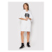 MICHAEL Michael Kors Úpletové šaty Solid MU180MP23G Biela Regular Fit