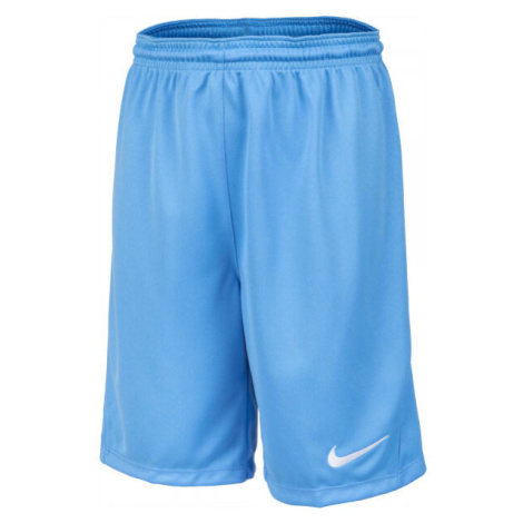 Nike DRI-FIT PARK 3 JR TQO Chlapčenské futbalové šortky, svetlomodrá, veľkosť