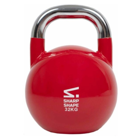 SHARP SHAPE COMPETITION KETTLEBELL 32 KG Kettlebell, červená, veľkosť