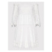 Iconique Letné šaty Amber IC22 021 Biela Regular Fit
