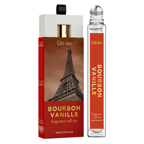Gya Labs Bourbon Vanilka Fragrance Roll On, parfémový olej na rolovanie pre mužov a ženy 10ml