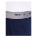 United Colors Of Benetton Pyžamové šortky 30964900A Tmavomodrá Regular Fit