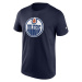 Edmonton Oilers pánske tričko Primary Logo Graphic T-Shirt blue