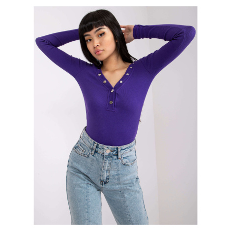 Blouse-RV-BZ-7439.18-dark purple Rue Paris