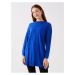 LC Waikiki Crew Neck Plain Long Sleeve Women's Knitwear Tunic