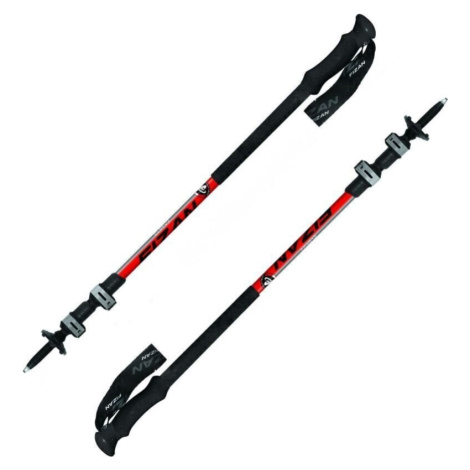 Fizan Elbrus Red 70 - 140 cm Turistické palice