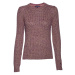 Tommy Hilfiger Sveter - FROLA LUREX TWEED C-NK SWTR viacfarebný