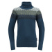 Devold SYVDE WOOL HIGH NECK Dámsky sveter, tmavo modrá, veľkosť