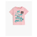 Koton Girls' T-shirt Pink 3skg10258ak