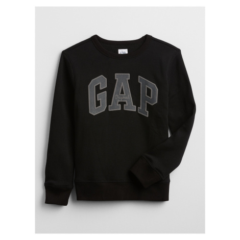 Čierna detská mikina s logom GAP