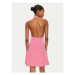 Juicy Couture Letné šaty Hector JCWED24311 Ružová Slim Fit