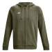 Under Armour Rival Fleece FZ Hoodie M 1379767 390 pánske